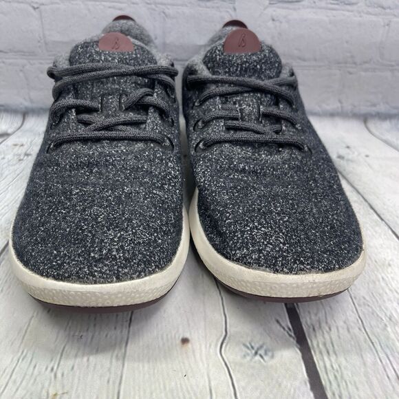 Allbirds Sneakers Men's Size 10 Tree Dashers Dark Grey Wool Runner Casual Shoes - Picture 12 of 14